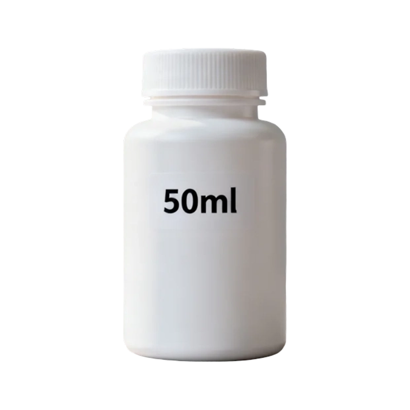 50 ml 100 ml runde HDPE-Medizinpillen-Plastikflasche